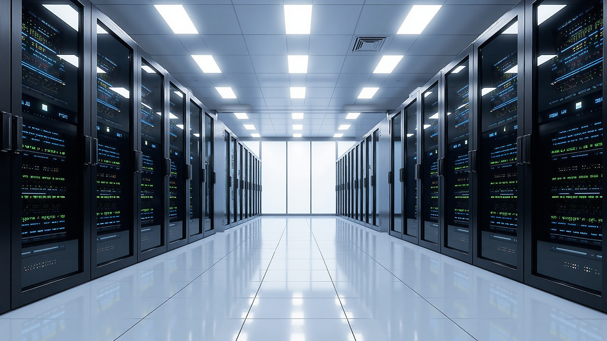 Data center server room